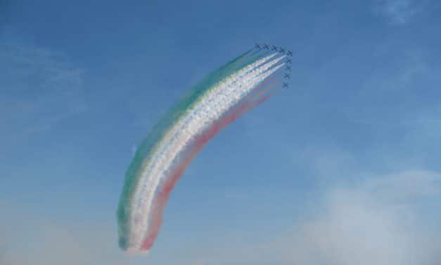 Imperia festeggia le Frecce Tricolori