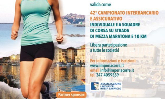 A Imperia la mezza maratona di fine estate