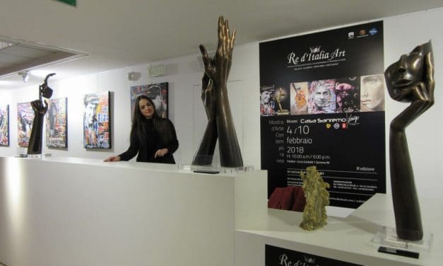 Le opere di Re d’Italia Art in mostra a Casa Sanremo Vitality’s