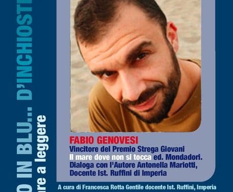 Fabio Genovesi a Cervo in blu d’inchiostro domenica 11 febbraio