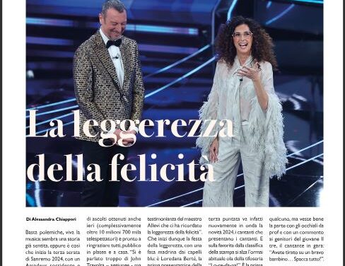 Tutto SANREMO DAILY – venerdì 9/2